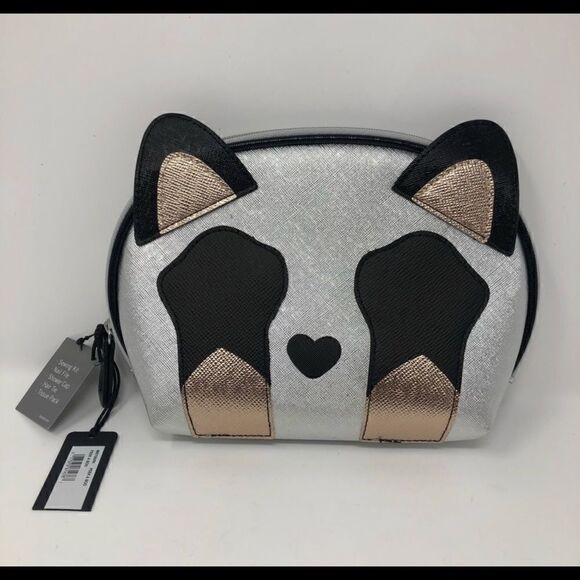 NEW Stella & Max Cat Makeup Bag - Picture 1 of 5